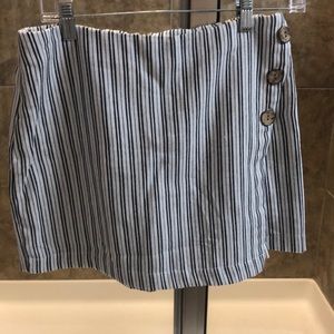 American Threads striped skort